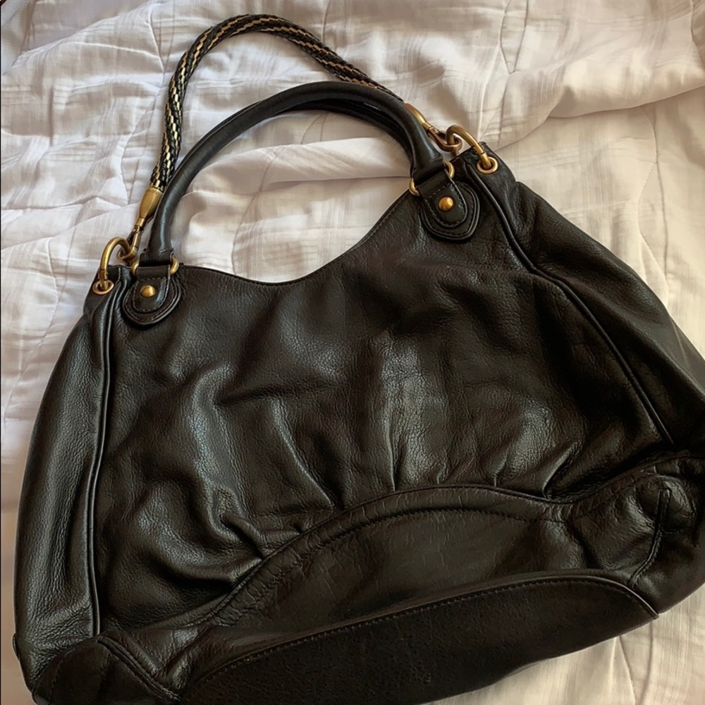 Botkier Black leather purse